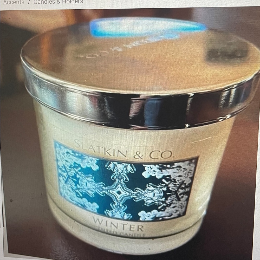 Slatkin & Co. - WINTER - Scented Candle 4 OZ